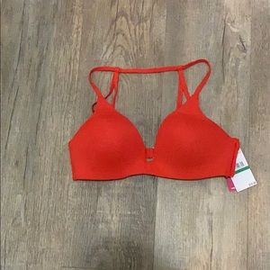 Vince Camuto Women's Molded Bikini Top Size L NWT